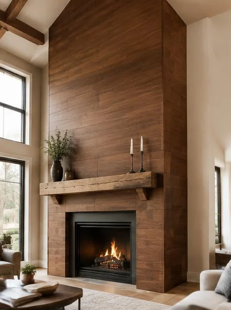 İstanbul Adalar Kinaliada Şömine Çevresi Ahşap Kaplama 3 İstanbul Adalar Kinaliada Şömine Çevresi Ahşap Kaplama 3