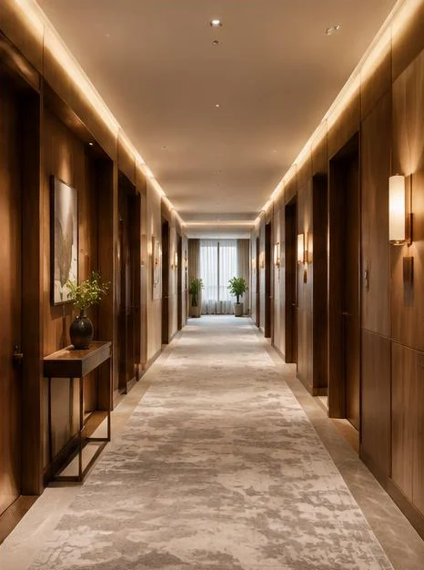 İstanbul Beyoğlu Azapkapi Otel Koridor Ahşap Kaplaması 8