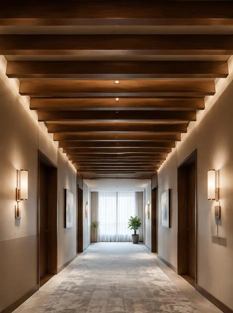 İstanbul Bağcılar Demirkapi Otel Koridor Ahşap Kaplaması 7 İstanbul Bağcılar Demirkapi Otel Koridor Ahşap Kaplaması 7