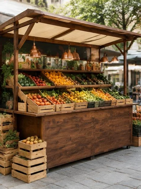 İstanbul Bahçelievler Ahşap Satış Standı 1 İstanbul Bahçelievler Ahşap Satış Standı 1