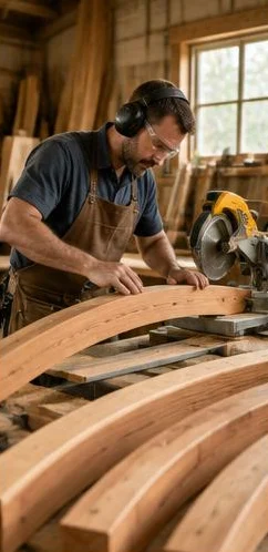 İstanbul Beyoğlu Arap Cami Ahşap Çardak İmalatı 2