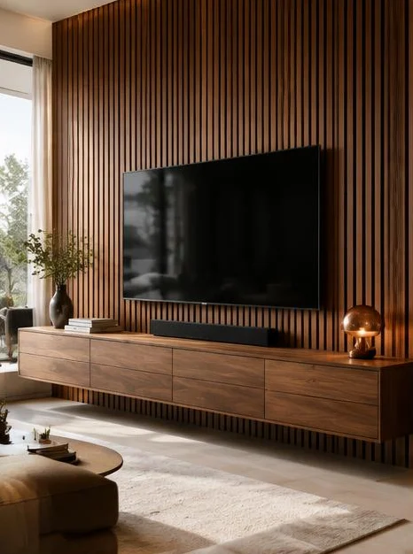 İstanbul Beyoğlu Azapkapi Ahşap TV Duvarı Tasarımı 1 İstanbul Beyoğlu Azapkapi Ahşap TV Duvarı Tasarımı 1