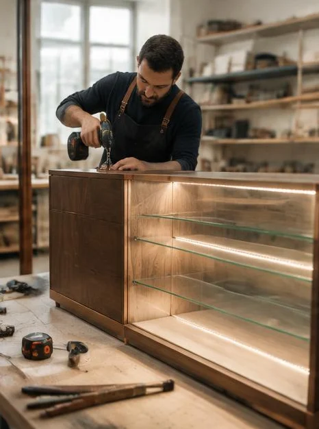 İstanbul Beyoğlu Ciksalin Optik Mağaza Dekorasyonu 6