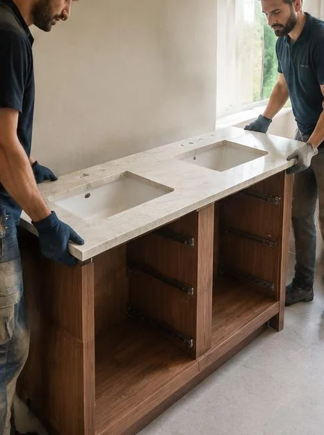 İstanbul Beyoğlu Cukurcuma Çift Lavabolu Banyo Dolabı 6 İstanbul Beyoğlu Cukurcuma Çift Lavabolu Banyo Dolabı 6