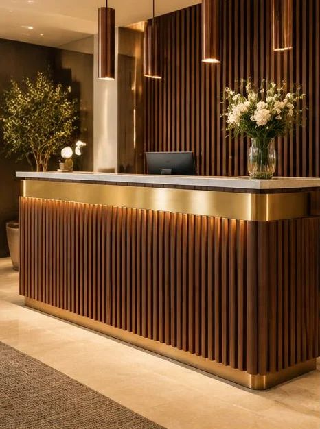 İstanbul Beyoğlu Kuloglu Karşılama Bankosu İmalatı 1