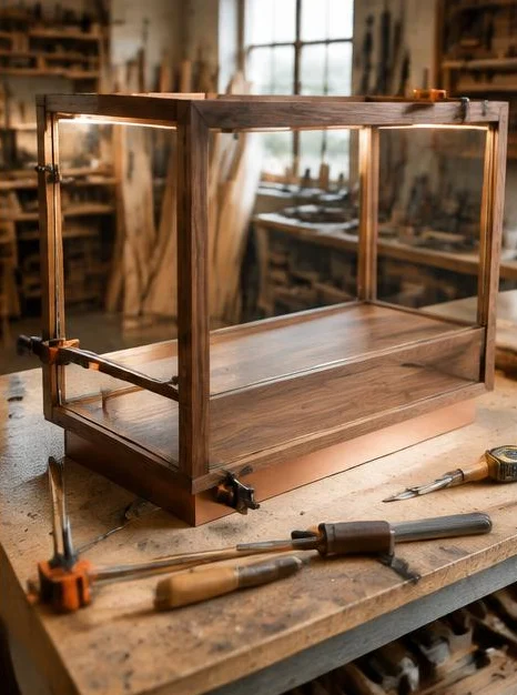 İstanbul Sarıyer Boyaciköy Ahşap Vitrin İmalatı 8