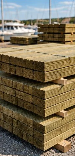 İstanbul Çatalca Basak Ahşap İskele Kaplaması 6