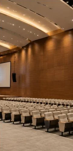 İstanbul Çatalca Basak Konferans Salonu Ahşap Panel 8