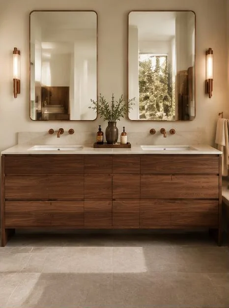 İstanbul Çatalca Elbasan Çift Lavabolu Banyo Dolabı 1 İstanbul Çatalca Elbasan Çift Lavabolu Banyo Dolabı 1