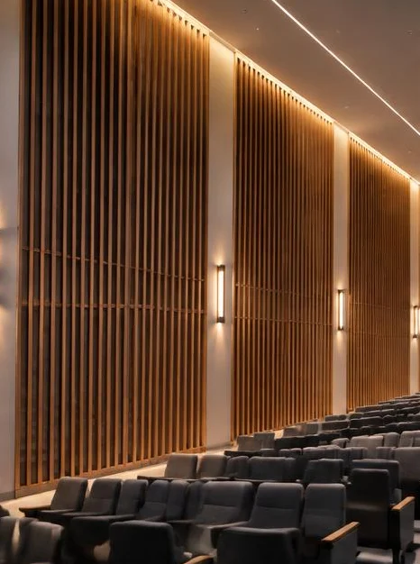 İstanbul Çatalca Elbasan Konferans Salonu Ahşap Kaplaması 2 İstanbul Çatalca Elbasan Konferans Salonu Ahşap Kaplaması 2