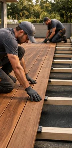 İstanbul Çatalca Hisarbeyli Ahşap Teras Kaplama 2
