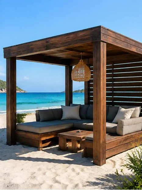 İstanbul Çatalca Orcunlu Plaj Ahşap Loca 4 İstanbul Çatalca Orcunlu Plaj Ahşap Loca 4