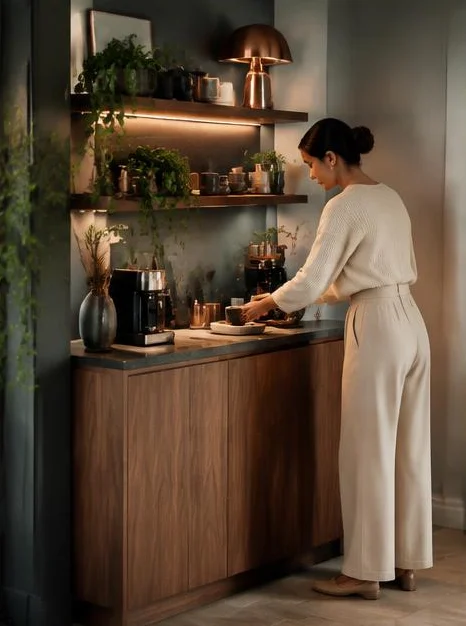 İstanbul Çatalca Ormanli Kahve Köşesi Dolabı 7