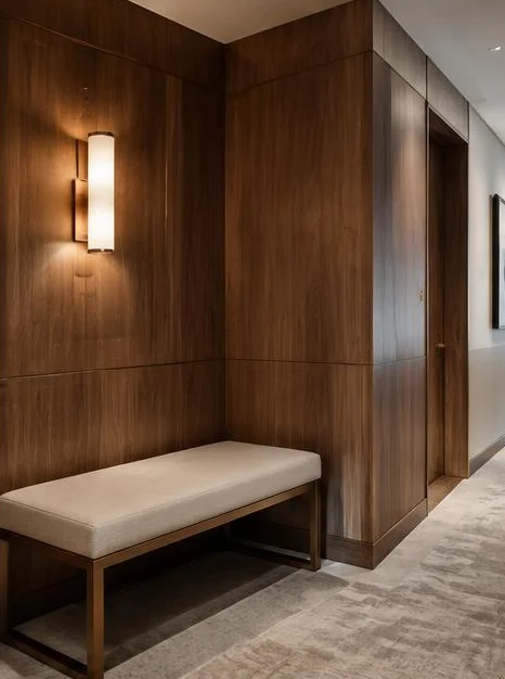 İstanbul Çatalca Otel Koridor Ahşap Kaplaması 3 İstanbul Çatalca Otel Koridor Ahşap Kaplaması 3
