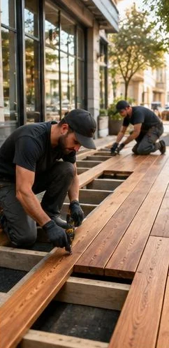 İstanbul Pendik Dolayoba Ahşap Kafe Terası 3 İstanbul Pendik Dolayoba Ahşap Kafe Terası 3