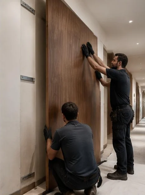 İstanbul Esenyurt Cinar Otel Koridor Ahşap Kaplaması 4 İstanbul Esenyurt Cinar Otel Koridor Ahşap Kaplaması 4