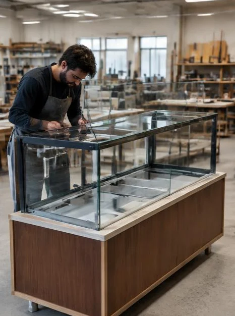 İstanbul Eyüpsultan Akpinar Kafe Teşhir Dolabı 6