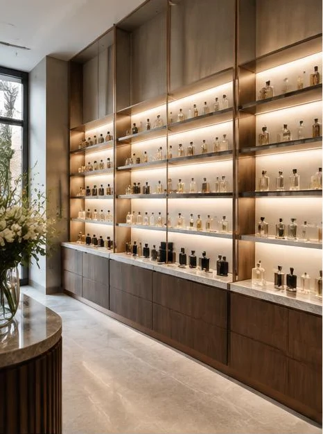 İstanbul Eyüpsultan Mimar Sinan Parfümeri Mağazası Dekorasyonu 1