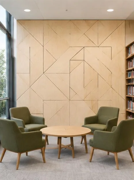 İstanbul Fatih Cibali Üniversite Ahşap Duvar Panelleri 7 İstanbul Fatih Cibali Üniversite Ahşap Duvar Panelleri 7