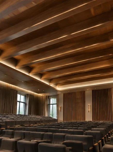 İstanbul Fatih Draman Konferans Salonu Ahşap Kaplaması 7 İstanbul Fatih Draman Konferans Salonu Ahşap Kaplaması 7