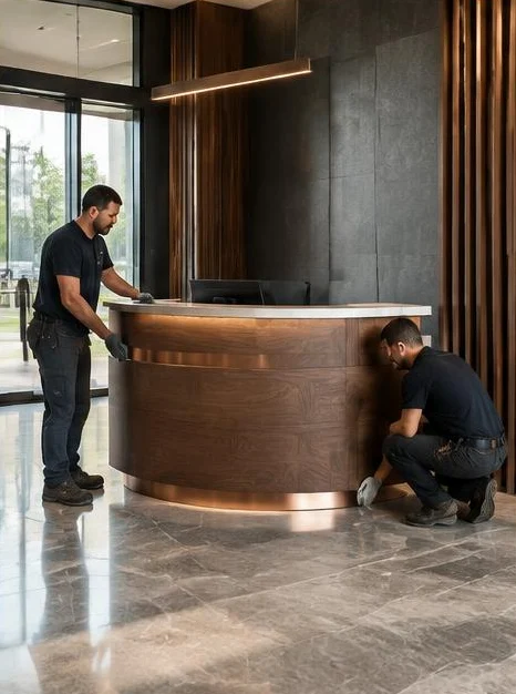 İstanbul Fatih Draman Resepsiyon Bankosu İmalatı 7 İstanbul Fatih Draman Resepsiyon Bankosu İmalatı 7