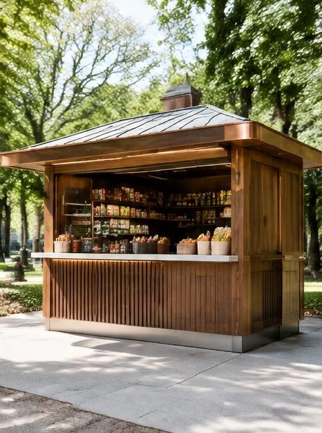 İstanbul Fatih Narlikapi Ahşap Kiosk İmalatı 3