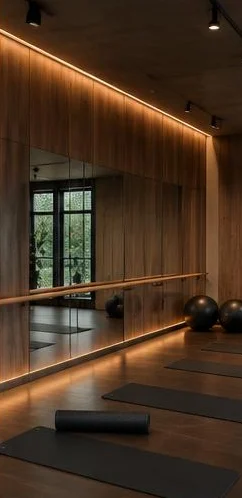 İstanbul Fatih Topkapi Fitness Salonu Ahşap Dekorasyonu 4