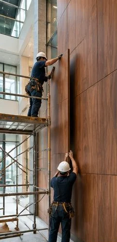 İstanbul Fatih Topkapi Kurumsal Bina Ahşap Panel Uygulamaları 3 İstanbul Fatih Topkapi Kurumsal Bina Ahşap Panel Uygulamaları 3