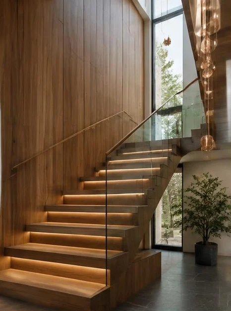 İstanbul Avcılar Parseller Villa İç Mekân Ahşap Uygulamaları 2