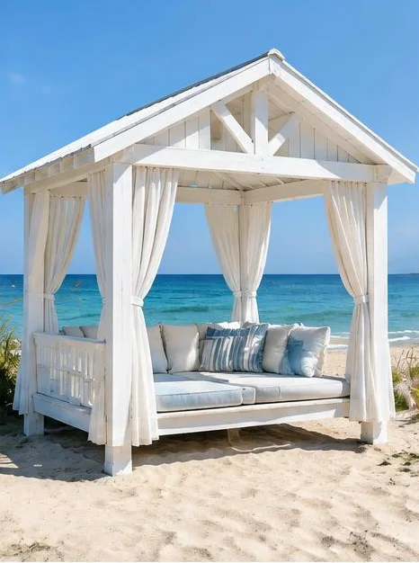 İstanbul Beyoğlu Ayaspaşa Plaj Ahşap Loca 3