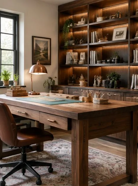 İstanbul Beyoğlu Azapkapi Ahşap Hobi Odası Mobilyaları 1