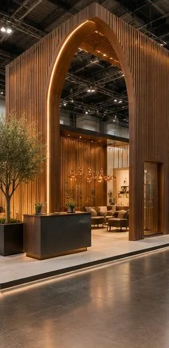 İstanbul Beyoğlu Camiikebir Fuar Standı Ahşap İmalatı 1