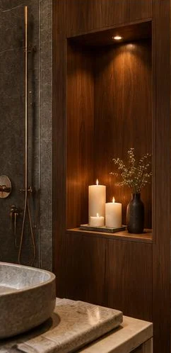 İstanbul Maltepe Basibuyuk Ahşap Niş Kaplama 5