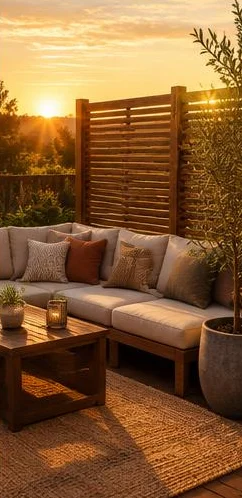İstanbul Beyoğlu Kasimpaşa Ahşap Bahçe Paravanı 8