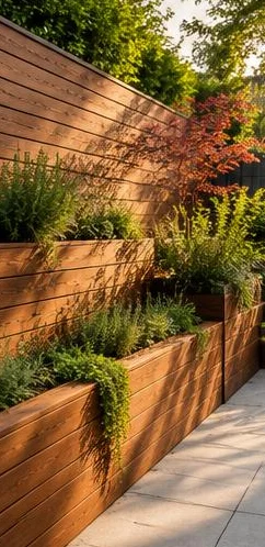 İstanbul Şişli Kurtulus Ahşap Bahçe Duvarı Kaplaması 5 İstanbul Şişli Kurtulus Ahşap Bahçe Duvarı Kaplaması 5