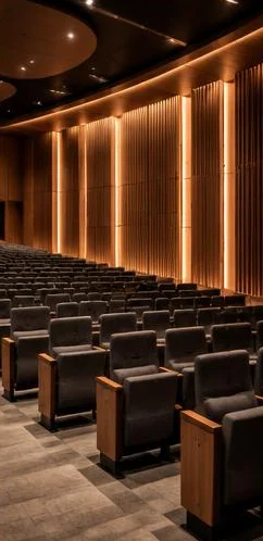 İstanbul Kâğıthane Celiktepe Oditoryum Ahşap Kaplaması 8 İstanbul Kâğıthane Celiktepe Oditoryum Ahşap Kaplaması 8