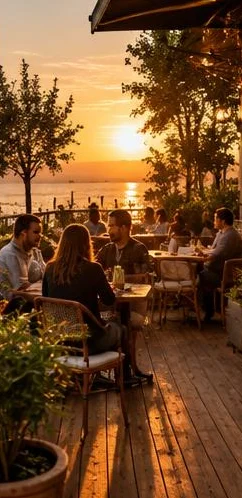 İstanbul Kâğıthane Gursel Ahşap Kafe Terası 8 İstanbul Kâğıthane Gursel Ahşap Kafe Terası 8