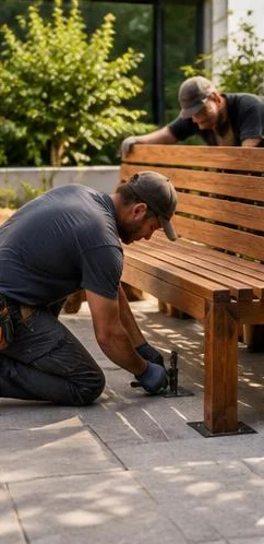 İstanbul Bayrampaşa Numunebag Ahşap Bahçe Oturma Alanı 7 İstanbul Bayrampaşa Numunebag Ahşap Bahçe Oturma Alanı 7