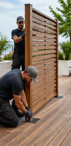 İstanbul Bahçelievler Omur Dış Mekân Ahşap Separatör 6 İstanbul Bahçelievler Omur Dış Mekân Ahşap Separatör 6