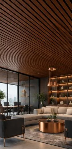 İstanbul Bağcılar Parseller Ahşap Tavan Çıta Uygulaması 4