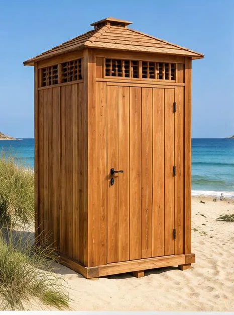 İstanbul Sarıyer İstinye Ahşap Soyunma Kabinleri 1 İstanbul Sarıyer İstinye Ahşap Soyunma Kabinleri 1