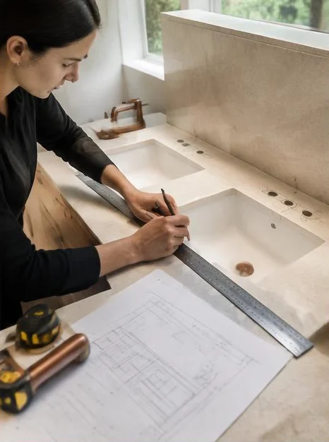 İstanbul Fatih Sehzadebasi Çift Lavabolu Banyo Dolabı 2