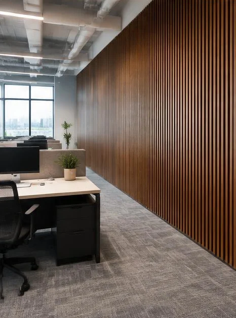 İstanbul Şile Yaka Ofis Ahşap Duvar Kaplaması 6