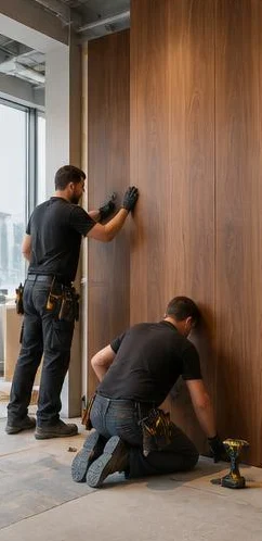 İstanbul Şişli Bomonti Ticari Mekân Ahşap Kaplaması 5 İstanbul Şişli Bomonti Ticari Mekân Ahşap Kaplaması 5