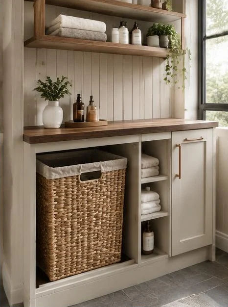 İstanbul Beyoğlu Tunel Çamaşır Sepetli Banyo Dolabı 4 İstanbul Beyoğlu Tunel Çamaşır Sepetli Banyo Dolabı 4