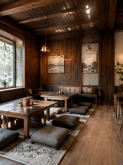 İstanbul Tuzla Postane Çay Evi Ahşap Dekorasyonu 1 İstanbul Tuzla Postane Çay Evi Ahşap Dekorasyonu 1