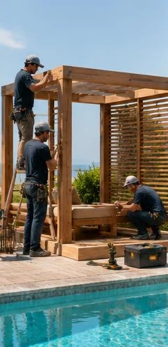 İstanbul Tuzla Sifa Ahşap Havuz Locası 3