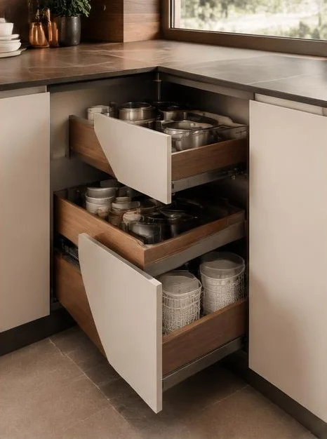 İstanbul Ümraniye Tepeustu Mutfak Köşe Dolabı 2