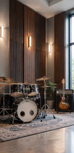 İstanbul Üsküdar Baglarbasi Akustik Ahşap Duvar Paneli 4 İstanbul Üsküdar Baglarbasi Akustik Ahşap Duvar Paneli 4