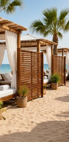 İstanbul Üsküdar Mimar Sinan Dış Mekân Ahşap Separatör 5 İstanbul Üsküdar Mimar Sinan Dış Mekân Ahşap Separatör 5